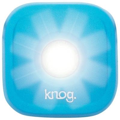 KnogBlinder 1 Front LED Cycle Light USB Rechargeable Blue