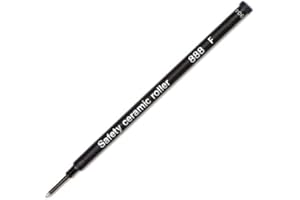 PRIVATE RESERVE 6 Pack - Schmidt 888 Black Fine Rollerball Refill