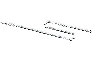Shimano Uniseks CNNX10114 Łańcuch Rowerowy, Srebrny, 1/8 cala