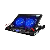 Ο διπλός διακόπτης και ο αντιολισθητικός σχεδιασμός διαφράγματος Η οθόνη LCD έχει ρυθμιζόμενο κουμπί ταχύτητας ανέμου, με αντιολισθητικό διάφραγμα, που μπορεί να εισάγει το διάφραγμα στην αυλάκι μπροστά από το μαξιλαράκι ψύξης, αποτρέποντας έτσι την ολίσθηση του φορητού υπολογιστή, κατάλληλο για φορητούς υπολογιστές οποιουδήποτε πάχος.