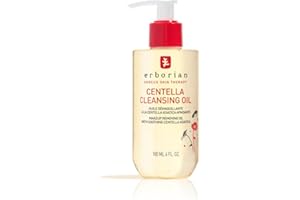 Erborian - Centella Cleansing - Huile/Gel démaquillante pour visage à la centella asiatica - Tous types de peaux - Soin cosmétique Coréen