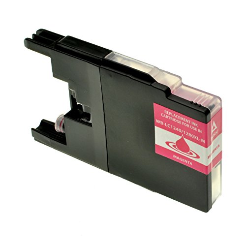 4er Set Tintenpatrone f. Brother LC1240 1xBK,C,M,Y-BK 30ml,Color je 23ml kompatibel zu LC1240 - 4