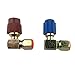 Produktbild MagiDeal Low Seite dapter / Stecker (blau) + High-Side-dapter / Stecker (rot)