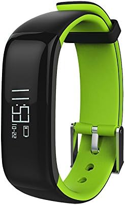 Lemumu P1 Smart Bracelet / Smart Watch / Bluetooth 4.0 Wristband Heart Rate Monitor Sleep Fitness Tracker for IOS PK for Android Xaiomi Mi Band 2 Fitbits,Green