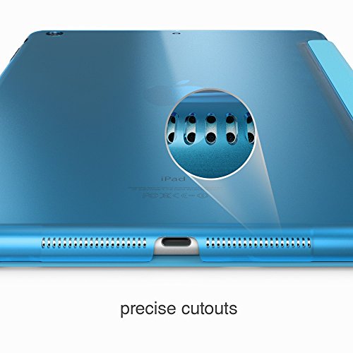Apple iPad Air 1 Hülle Smart-Case von NICA, Ultra-Slim Cover Dünne Tablet Schutzhülle, Kunst-leder Hardcase Multi-Ständer Tasche, Display-Schutz & Backcover Flip-Case Klapphülle Sleeve – Blau - 7