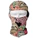 Produktbild Aeykis Faultier-Blumenkunst-Muster-volle Gesichtsmaske-Ski, der den Masken-Hals-Schutz für Männer-Frauen schützt
