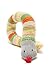 Produktbild Pebble knitted snake rattle - green