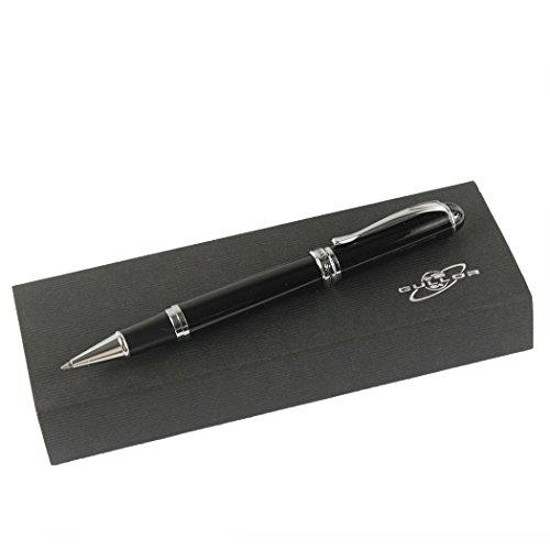 Gullor 750 Rollerball Pen Negro con la caja original de la pluma y la bolsa de la pluma