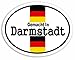 Produktbild Gemacht In Darmstadt - Germany Deutschland Flag Auto Aufkleber / Sticker For Car Bike Van Camper Decal Bumper Sign