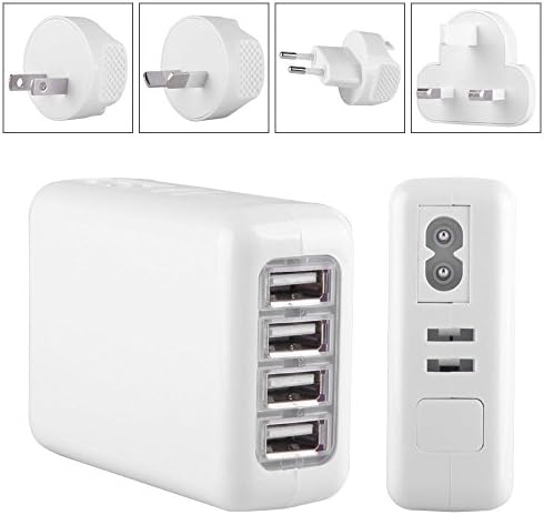 As Direct Ltd ™ Fast Charging 4 Ports Usb Multi Adapter Travel Wall Charger