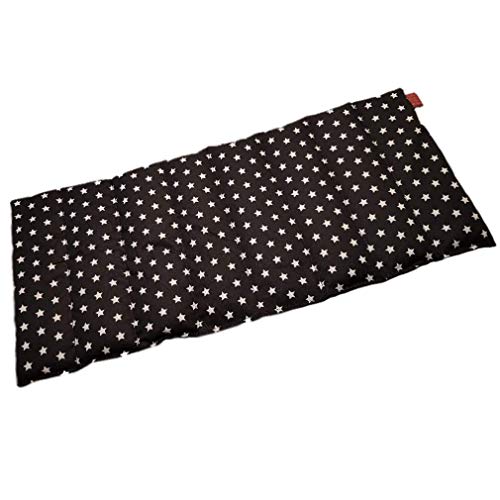 Preisvergleich Produktbild Wellgo Allrounder Körnerkissen mit 8 Kammern (Sternchen schwarz)