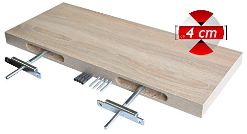 Regalwelt 9003-DC-WSM Design Candleboard, 30 x 13 x 3,8 cm, weiß seidenmatt - 2