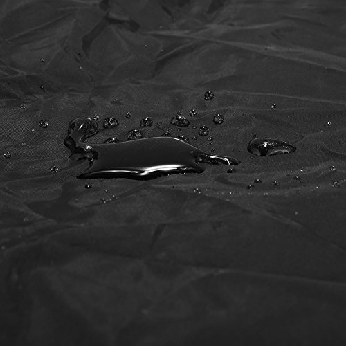 BBQ Grill Abdeckhaube, Vegbirt Wasserdicht Grillabdeckung Schutzhuelle Haube Grill Abdeckplane (145x61x117cm) —Schwarz - 7