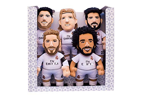 Bleacher Creatures Europe Pack-5 Real Madrid Peluches 25cm