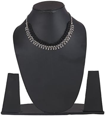 Handcrafted Thread Tribal Necklace Indian Banjara Necklace Antique Women Jewelry