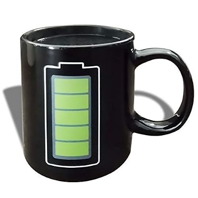 Eurowebb Mug thermo réactif tasse thermo-changeante batterie rechargée