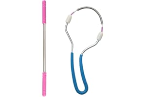 FC'NOQGN 2 Stück Gesichtsepilierer, Gesichtsepilierer manuell, Federgesichtsepilierer, Federaugenbraue, Gesichtsepilierer, Federhaarpuste Gesicht, Federgesichtsepilierer