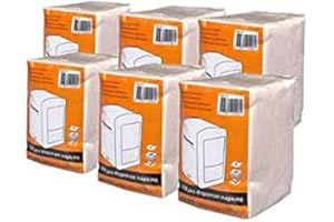 CABANAZ-NAPKINS Cabanaz Napkins Original Lot de 6 paquets de 250 serviettes en papier pour distributeur Cabanaz –
