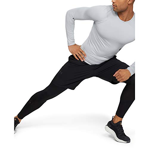Under Armour Hommes UA Rush legging pour homme, collant running homme avec technologie Rush, legging de sport avec coupe compression