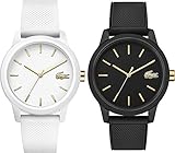 Lacoste Hommes Analogique Quartz Montres bracelet avec bracelet en Silicone - 2070003