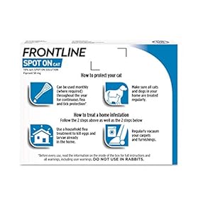 Alternative view of Frontline Spot On Flea and Tick Treatment for Cats