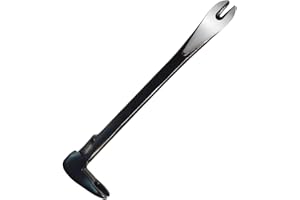 Nail Pullert,Pry Bar Set,10”Pry Bar,Cats Claw Nail Remover,Mini Crowbar,for Kitchen Remodel,Prying Apart Baseboard, Multi-Sided Forged Steel Made Carpenter Tools-JOVANT