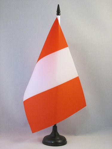 BANDERA de MESA de PER   21x14cm - BANDERINA de DESPACHO PERUANA 14 x 21 cm - AZ FLAG
