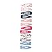 Claire's & Womens Kids 12 Pack Pastel Floral Mini Snap Clips, Multicolour