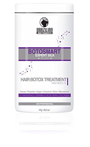 Cheveux blonds brésiliens de soie de BotoSmart expert avec Macadamia 1 Kilo