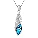Peora Blue Eterno Crystal Pendant For Women and Girls Fancy Party Wear RS.299.00