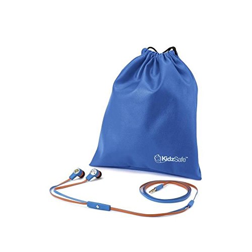 SMS Audio kidzsafe auricolari in-ear con limitatore di volume blu