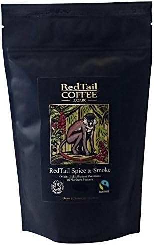 RedTail Coffee Spice and Smoke Whole Bean Coffee, 250 g