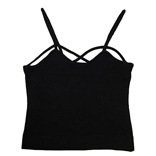Sexy Women Cut-Out Bra Crop Top Bustier Bralette Corset Tank Tops Blouse Strappy Braces