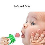 Edealing New Nipple Fresh Food Milk Nibbler Feeder Feeding-Tool Sichere Baby & Supplies Spielzeug Packung mit 3 - 2
