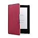 Produktbild Mulbess - eReader eBook Kobo Aura H2O Hülle Case aus echtem Leder Sleeve Cover mit Elastische Handschlaufe für Kobo Aura H2O Farbe Rotwein Violett