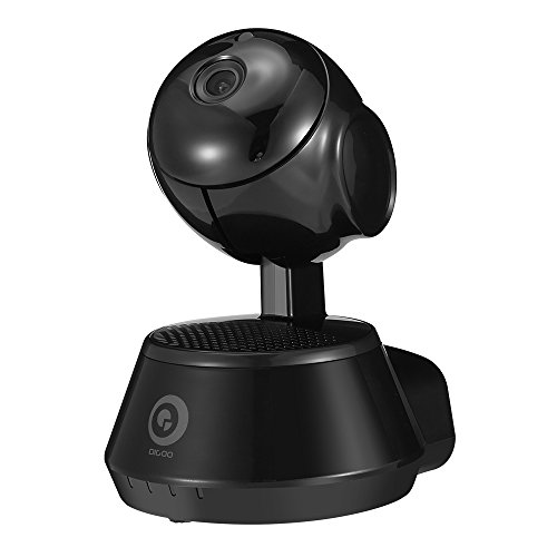 DIGOO DG-M1Z 1080P IP Camera, Wireless IP WiFi Camera Mini USB con visione notturna, vista più ampia con telecamera di sorveglianza Pan / Tilt Telecamera di Nanny con rilevamento bidirezionale del mov