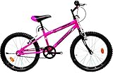 Bicicleta mono velocidad New Star BTT 20\" Zante Bicicleta infantil, Rosa, Talla Única