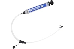 MichaelPro MP009082 Manual Fluid Extractor, Fluid Syringe Pump for Oil Change, 200cc