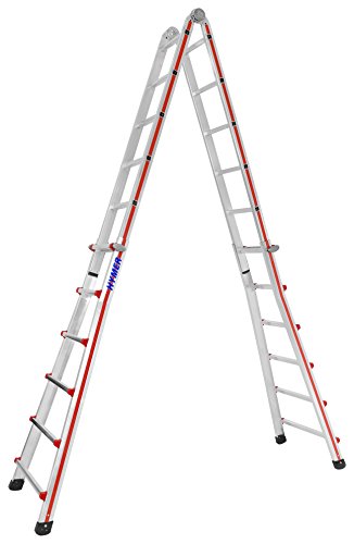 HYMER Teleskopleiter SC80 Telestep, 4 x 6 Sprossen, 804224