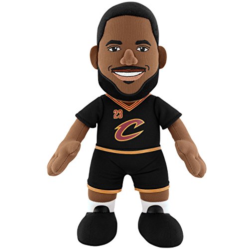 Bleacher Creatures NBA Cleveland Cavaliers Lebron James 25,4 cm en Peluche Figure, Noir Jersey