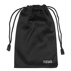tizum Multi-Functional Travel Carrying Pouch Bag for Storage Earphone (Black)