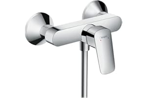 hansgrohe Logis - jednouchwytowa bateria prysznicowa natynkowy do 1 odbiornika, armatura łazienkowa, chrom, 71600000