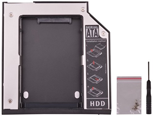 HDD Festplatten Adapter für IBM T400, T500, R400, R500, W500, W700 Ultrabay Slim SATA - 3