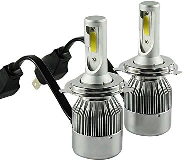 JINYJIA 110W LED COB Car Headlight Kit 9200LM 6000K White Lamps Bulbs, H4