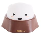 InnoBeta Molky&Monnie tragbares wiederaufladbares LED Nachtlicht mit dimmbarem warm-weißem Licht, ideal für Babyzimmer, Kinderzimmer, Schlafzimmer und Wohnzimmer, als Camping-Lampe, Tischlampe, Nachttischlampe, Stimmungslicht und Baby nachtlicht - 2