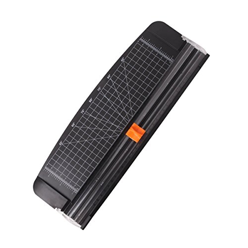 Jielisi Guillotina Cortador de Papel 12 inch A4 de Titanio con Autom tico de Seguridad Salvaguardar y Slide Regla Dise o para Cup n Craft etiqueta de Papel o foto Negro Jielisi Guillotina Cortador de Papel 12 inch A4 de Titanio con Autom tico de Seguridad Salvaguardar y Slide Regla Dise o para Cup n Craft etiqueta de Papel o foto Negro