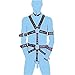 Produktbild iEFiEL Männer Herren Bondage Fetisch Ganz Körper Harness Harnais Geschirr Gay Leather Cuir Einstellbar