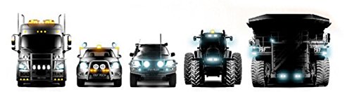 SLPRO® 8 X LED 48W Arbeitsscheinwerfer Arbeitsleuchte 3800lm 6000K 67IP Rückfahrscheinwerfer — Traktor — Bagger - 5
