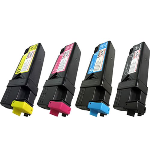 Doitwiser ® Dell 1320 1320c 1320cn Kompatible Toner Set Hohe Seitenleistung – 593-10258 593-10259 593-10261 593-10260 – Schwarz 2000 Seiten – Farben 2000 Seiten (4 Pack) Schwarz Cyan Magenta Gelb - 2