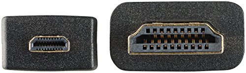 auvisio High-Speed-Adapterkabel Micro-HDMI auf HDMI, für 4K, 3D & Full HD, 2 m - 4